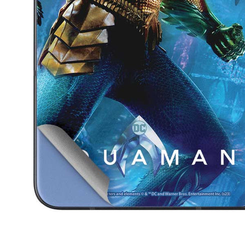 DC Comics Aquaman Movie Arthur Curry Poster Galaxy Z Fold5 5G Skin